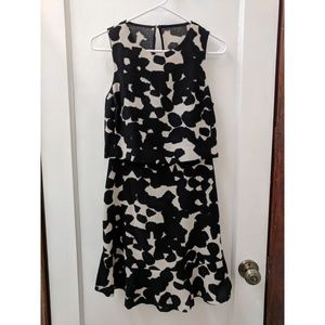 Banana Republic Black and White Dress